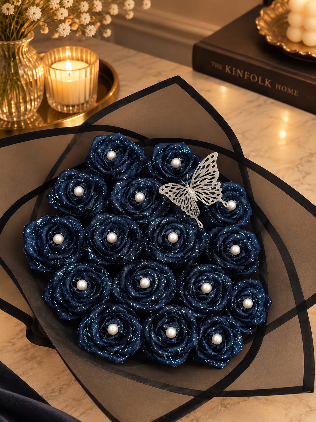 NAVY BLUE CLASSIC BOUQUET