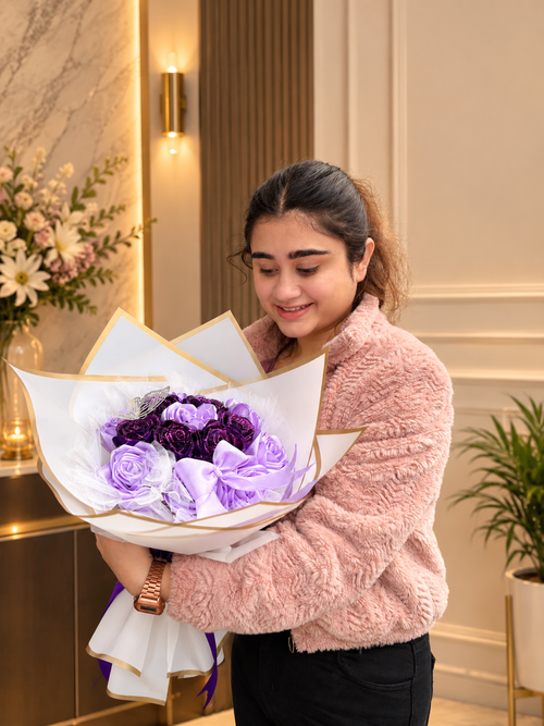 CLASSIC LAVENDER & PURPLE BOUQUET