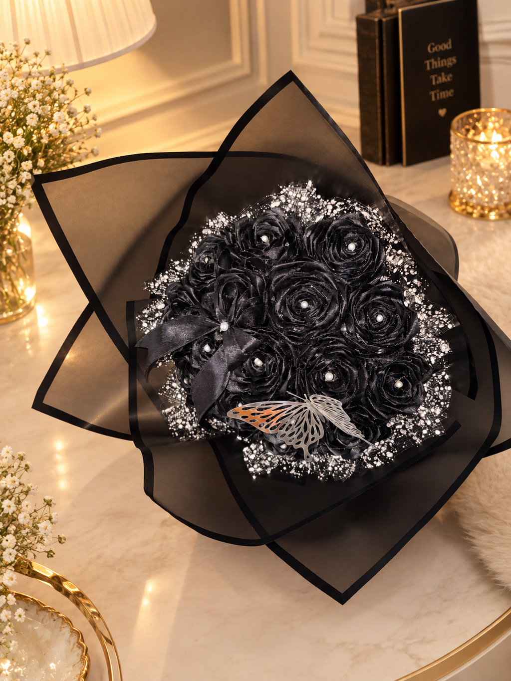 BLACK CLASSIC BOUQUET