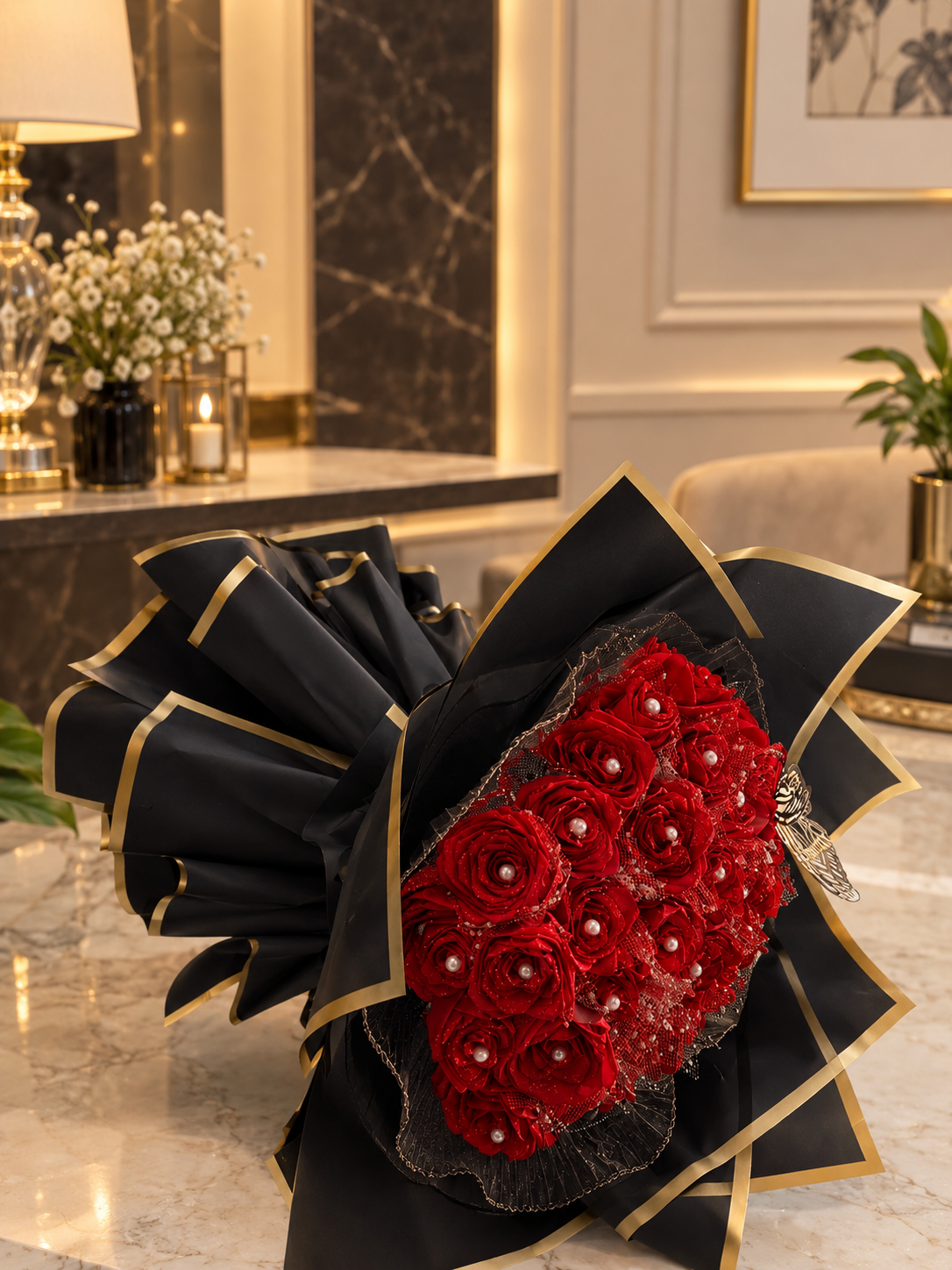 RED ROYAL BOUQUET