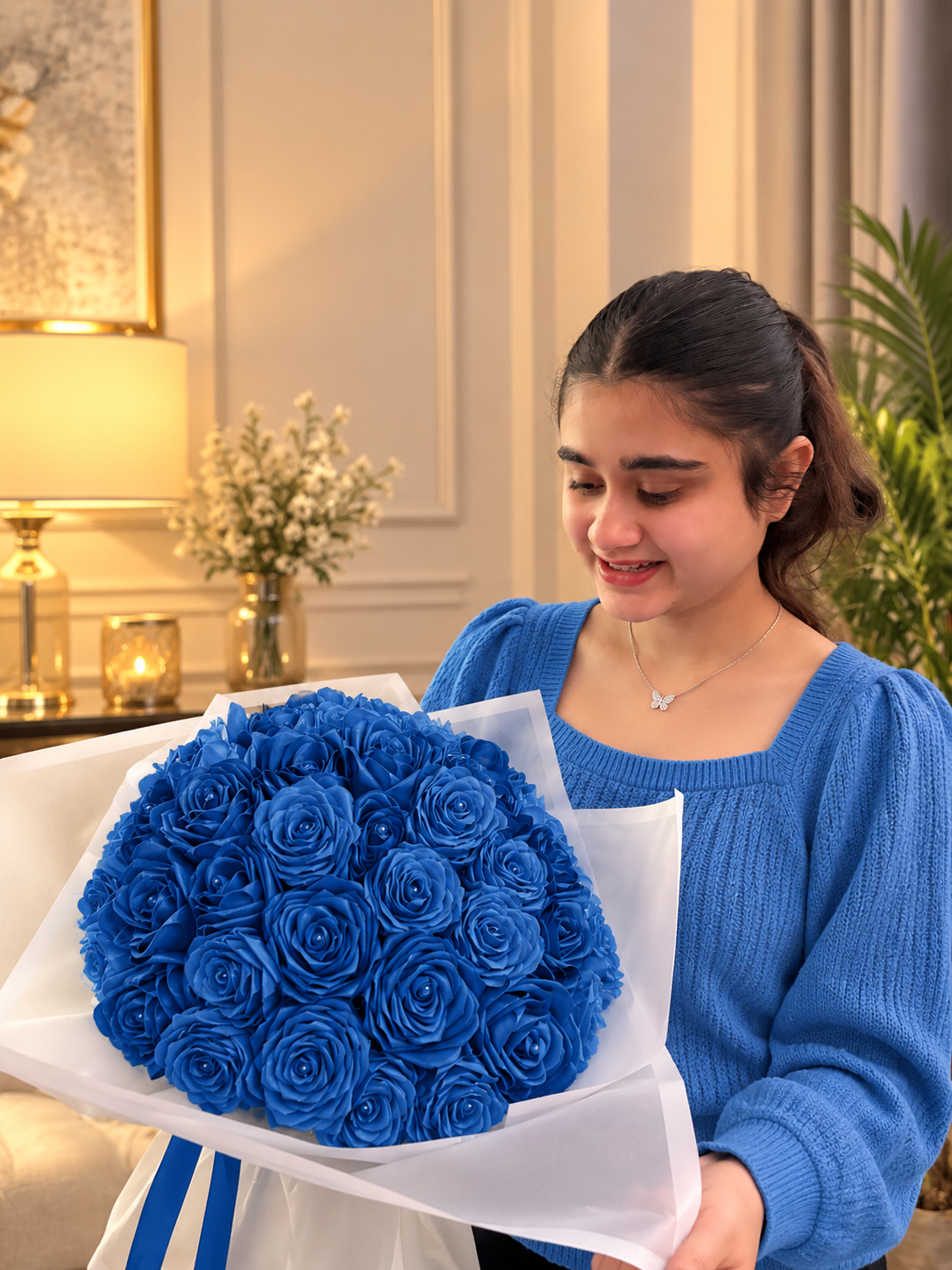 BLUE ROYAL BOUQUET